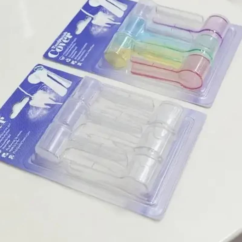 6 Pcs Transparent Toothbrush Head Dust Cover Suitable For Replacement Brush Head Series Electric Toothbrush Head Protector