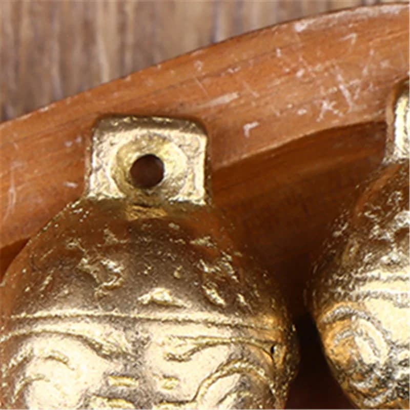 1 pz Campanelli per Collare Cane Gatto, Campanelli in Rame 11mm 14mm 16mm 18mm 20mm, Campanelli in Ottone dal Suono Forte, Campanelli Vintage Mini Artigianali, Campanelli per Animali Domestici