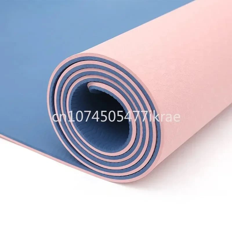 TPE Yoga Mat with Custom Logo, Custom Color and Positioning Lines (*51)