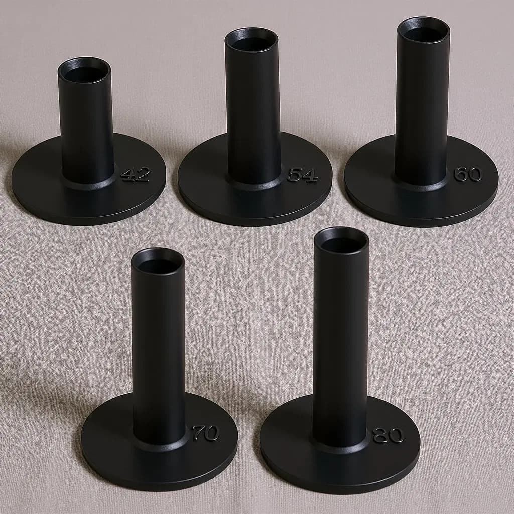 Set di 5 Supporti Professionali per Tee da Golf, Flessibili e Resistenti, Riducono la Resistenza del Mazza, per Pratica di Golf a Lunga Distanza