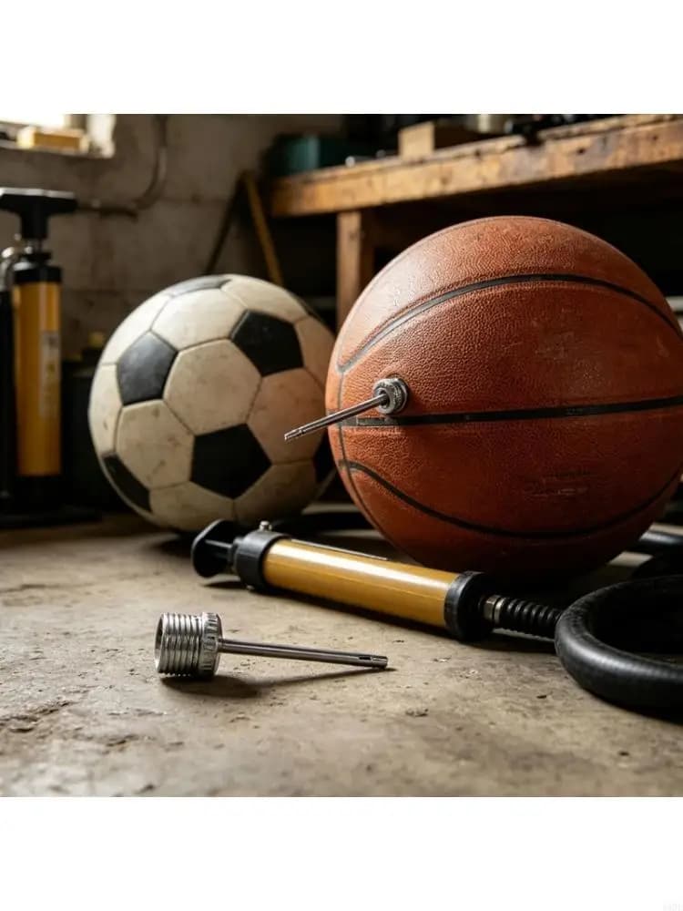 Sport Ball Inflating Pump Needle Stainless Steel Ball Pump Needle For Soccer Basketball Volleyball And Toy Ball Pump Tool JOME