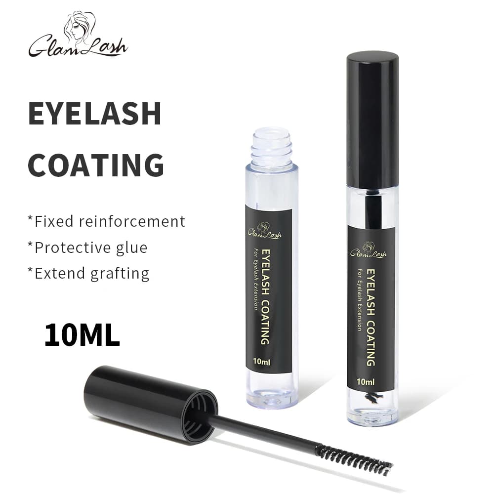 GLAMLASH 2Pcs 10ml Waterproof Eyebrow Gel Transparent Eyebrow and Eyelash Fixed Gel Makeup Gel Long-Term Eyebrow Mascara
