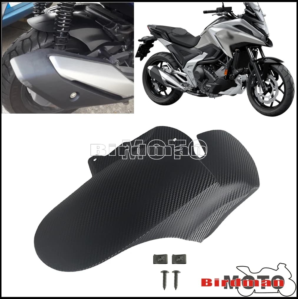 Parafango Splash Guard Copertura Per Honda NC750X NC750S NC700X NC700S 2012-2023 Moto Parafango Posteriore Extender Protezione Della Protezione