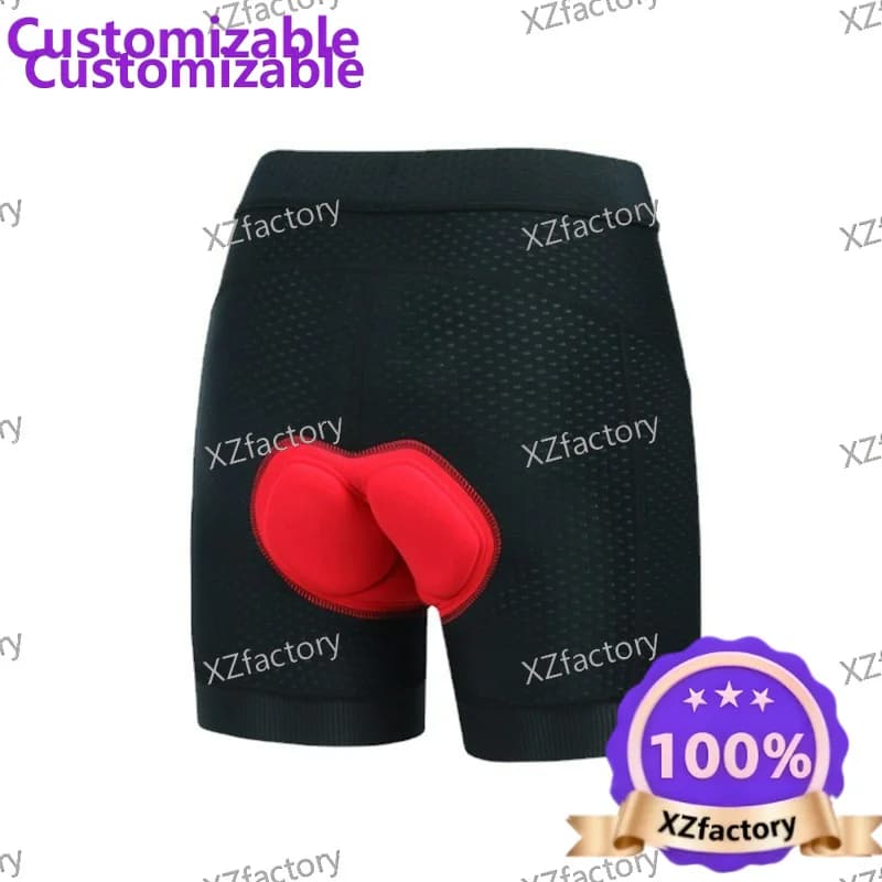 Pantaloncini da Ciclismo per Donna con Imbottitura, Traspiranti e ad Asciugatura Rapida, per Mountain Bike e Ciclismo su Strada