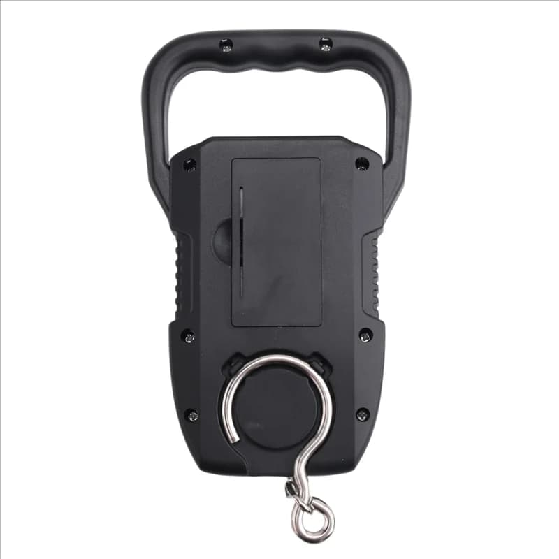 【Migliore venduto】 Kit di bilance sospese digitale LCD nero da 60 kg/10 G Kit di bilance a gancio per gru ricaricate USB per corriere, bagagli, bilancia per la casa