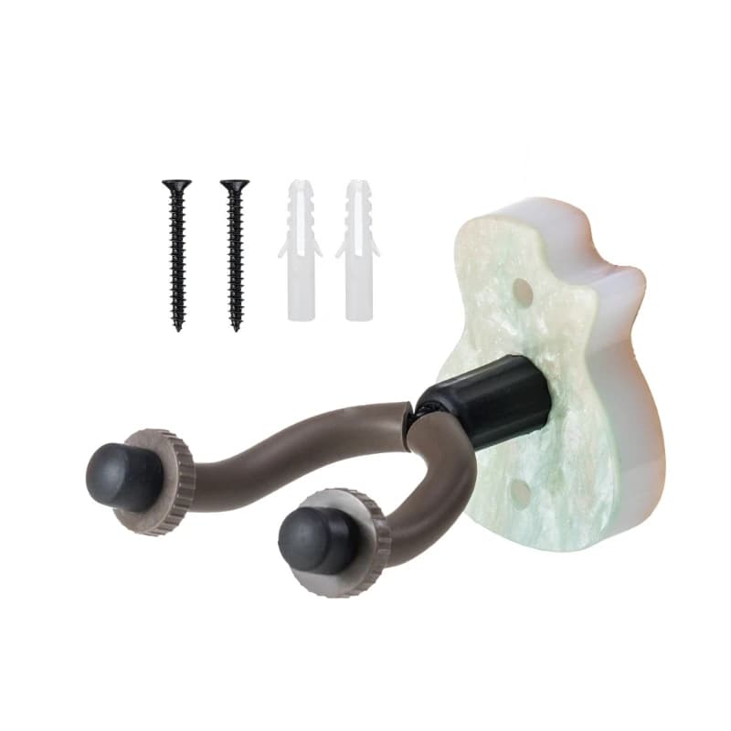 Guitar Wall Mount Hanger, Guitar Ukuleles Hanger Wall Hook Holder Stand for Guitar Ukuleles Guitar Wall Hanger Bracket JOME