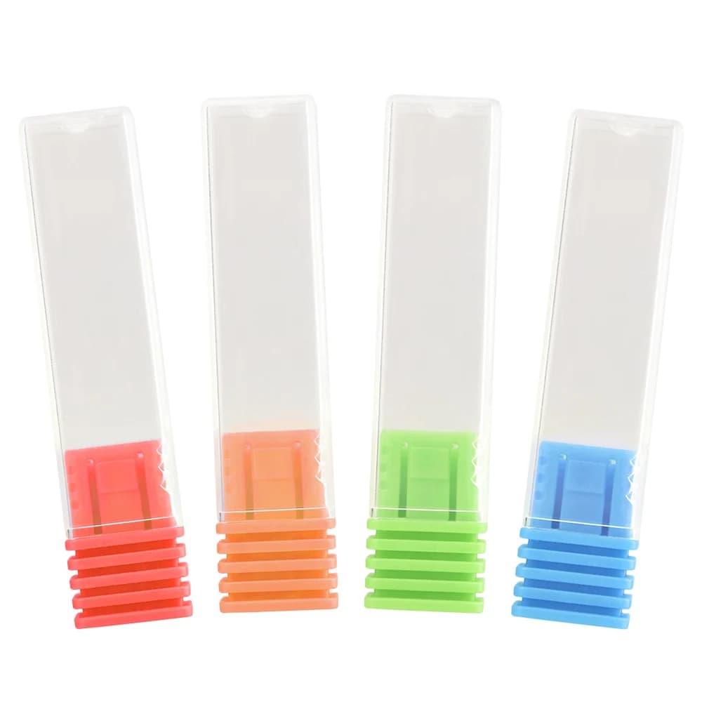 Nail Art Drill Exhibitor from 50/100 pcs 5 color holders accessories for nail cutter container for nail drill bit
