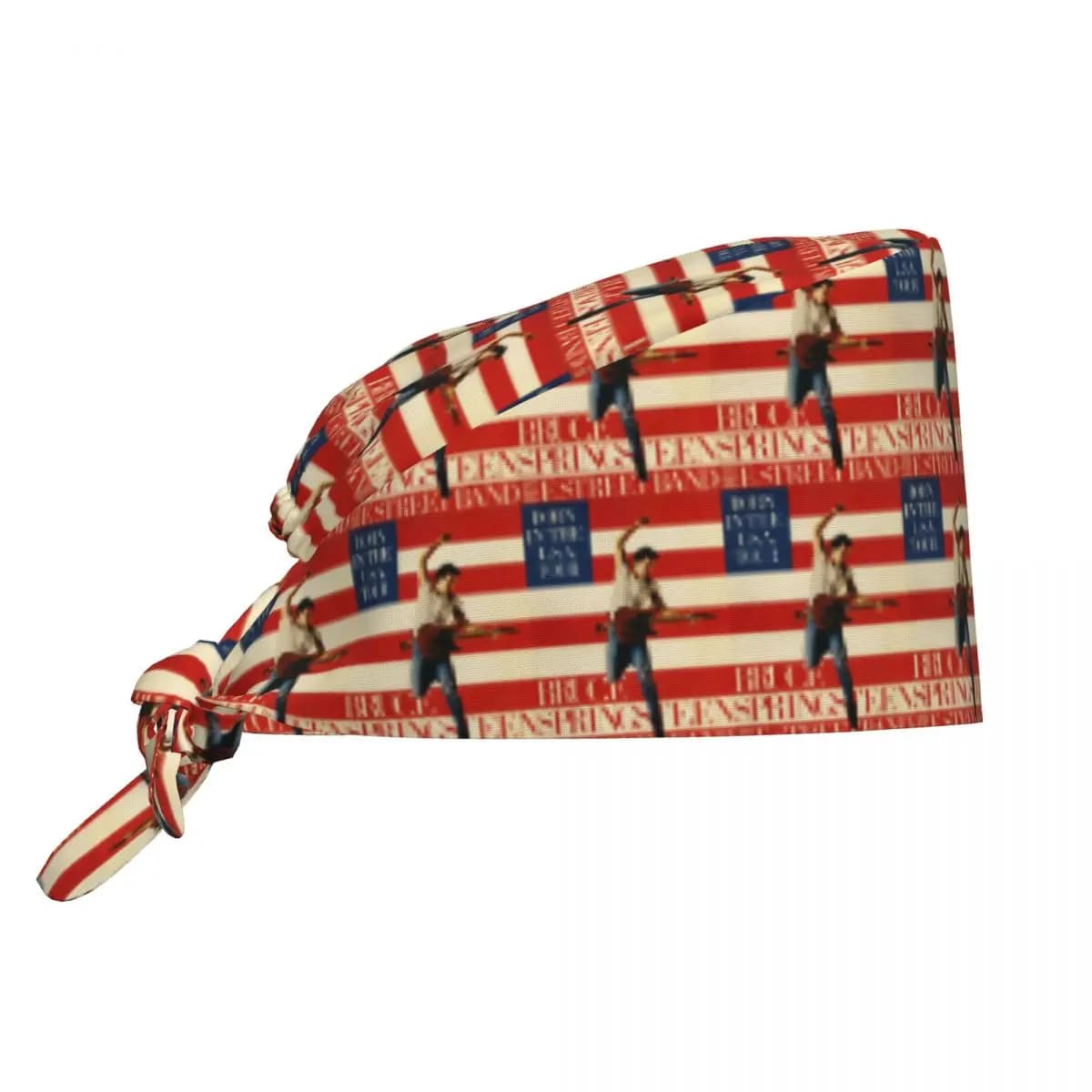 Cappello Chirurgico Vintage Bruce Springsteen, Berretto da Lavoro per Medici, Cappello Regolabile per Infermieri e Dentisti, Unisex