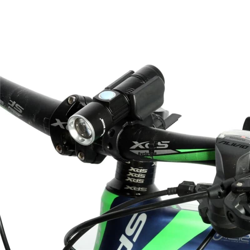 WEST BIKING Bicycle Light Mount 360° Rotatable Handlebar Flashlight Holder Quick Release Bike Headlight Bracket For Cycling