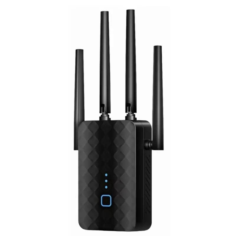 A23F-1200Mbps Ripetitore Wi-Fi Dual Band 2.4G 5Ghz, Estensore Wireless 802.11Ac, Amplificatore Gigabit, Router a Lungo Raggio, EU-PLUG
