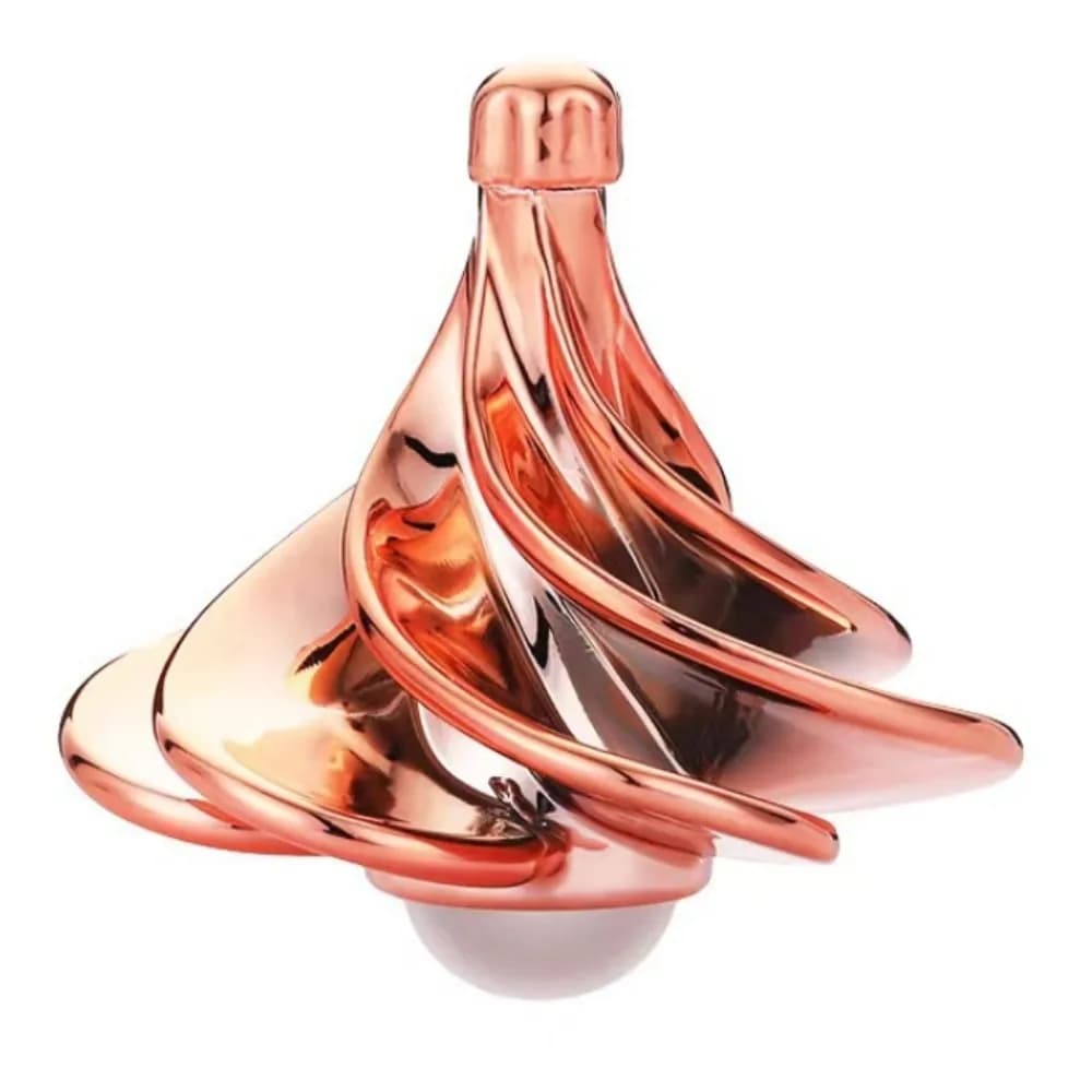 Girandola Fidget Spinner Colorata, Trottola Aerodinamica Rotante ad Aria, Giroscopio Educativo per Adulti