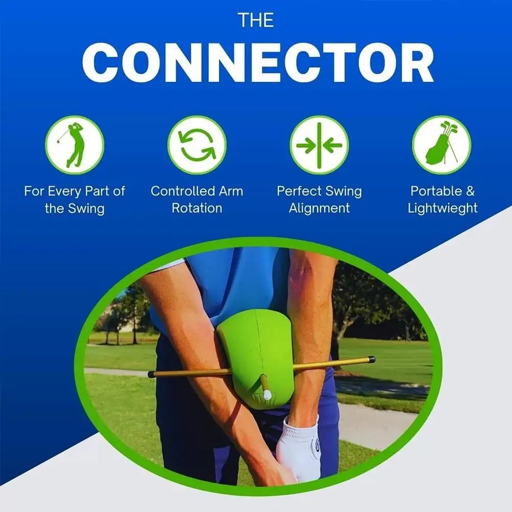 Correttore posturale del braccio oscillante da golf Strumento semplice ed efficace per l'allenamento dell'oscillazione Accessori per palline da allenamento per scheggiatura da golf