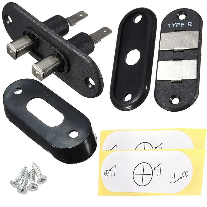 Universal Sliding Door Contact Switch Car RV Truck Van Alarm Central Locking Systems Sliding Door Contact Switch