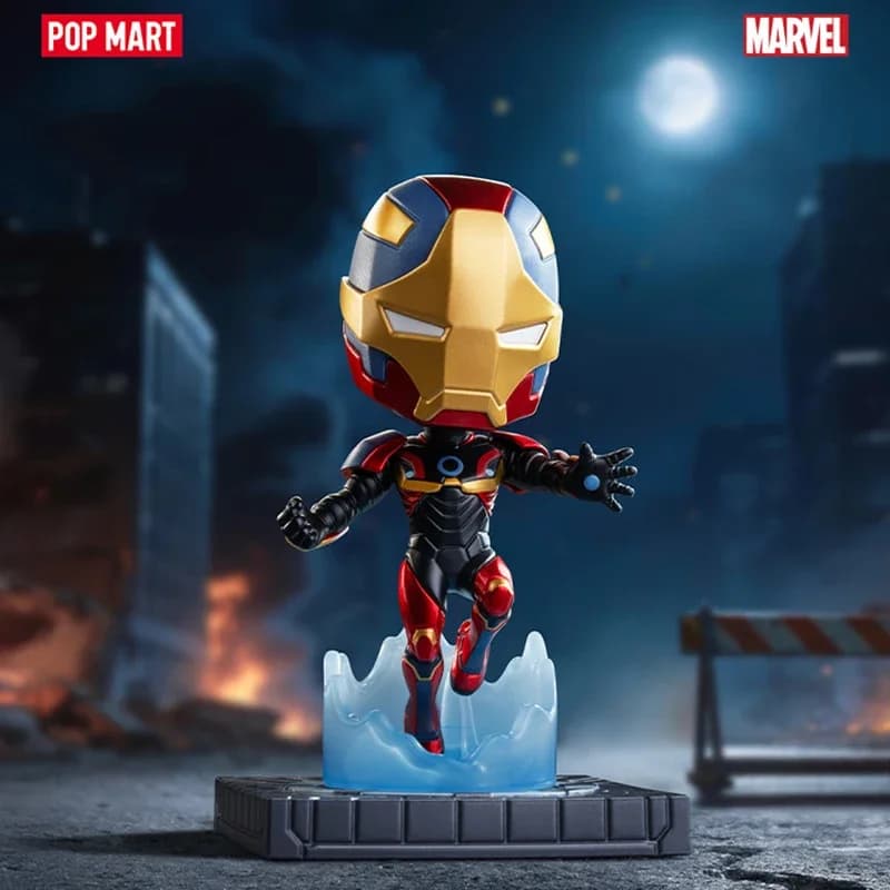 POPMART IRONMAN A JOURNEY THROUGH ARMORS Series - Blind Box Originale, Mystery Box, Guess Bag, Giocattoli, Bambole, Figure Anime, Decorazione da Scrivania