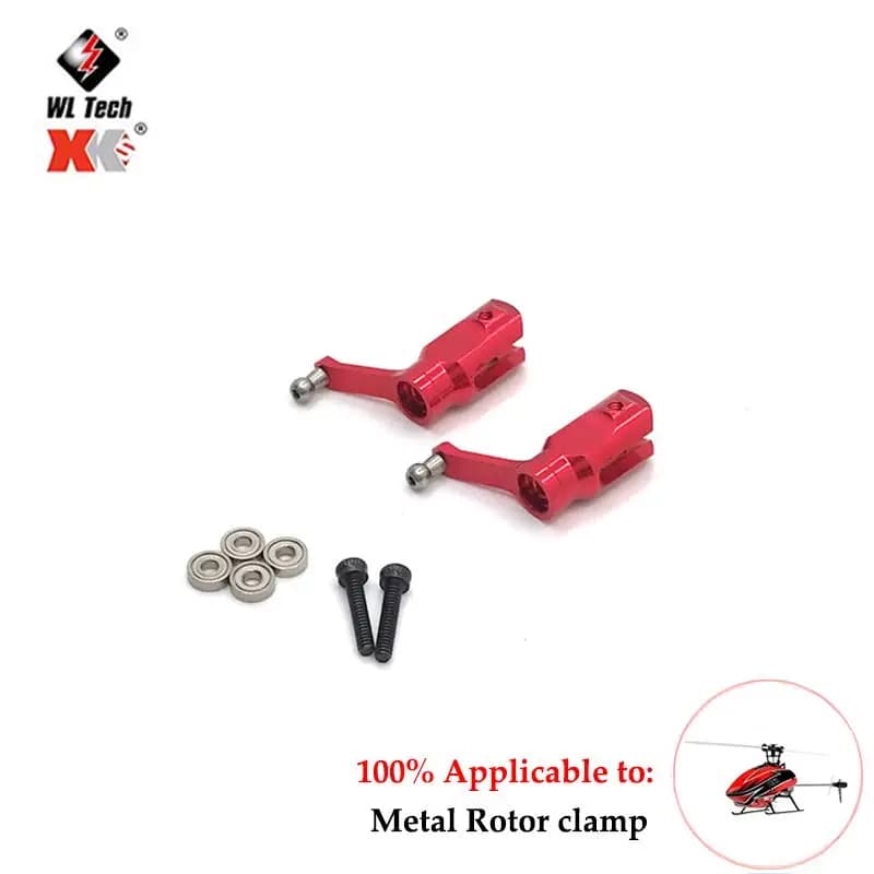 Wltoys K110S XK Elicottero RC: Pale, Ingranaggi, Motore di Coda, Testa del Rotore, Canopy, ESC, Scheda Ricevitore, Servo, Albero Principale, Viti e Ricambi in Metallo