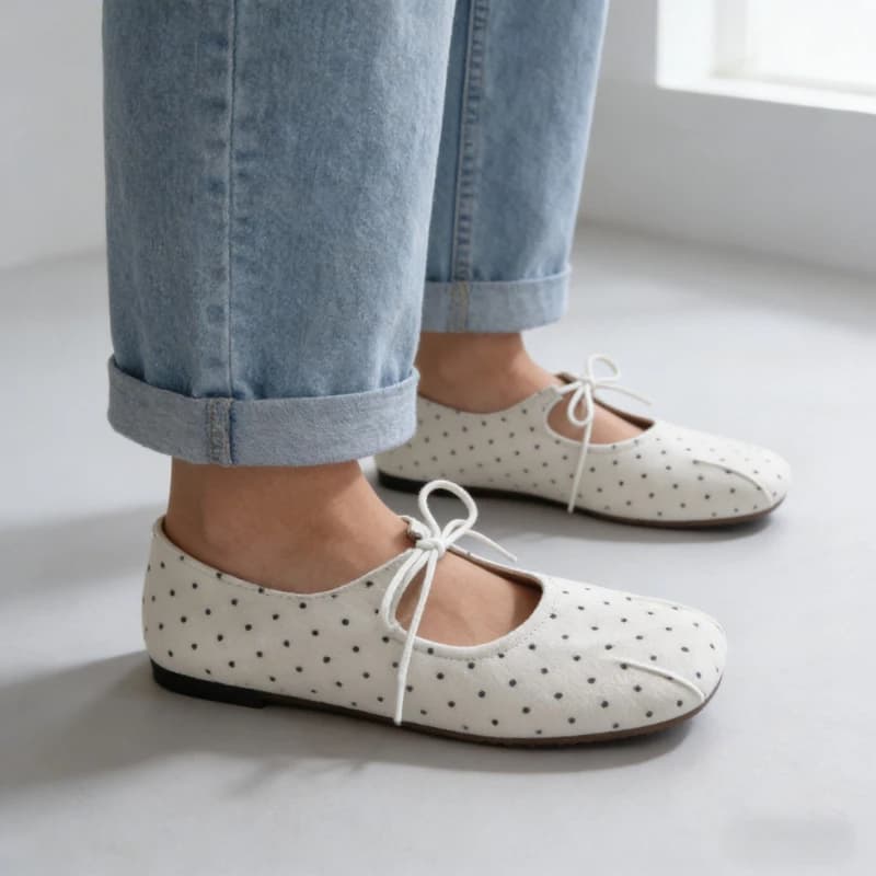 Flats Loafers Women Shoes Summer New Walking Comfortable Shoes Woman Square-toe Platform Shallow Pu Leather Casual Women Sandals