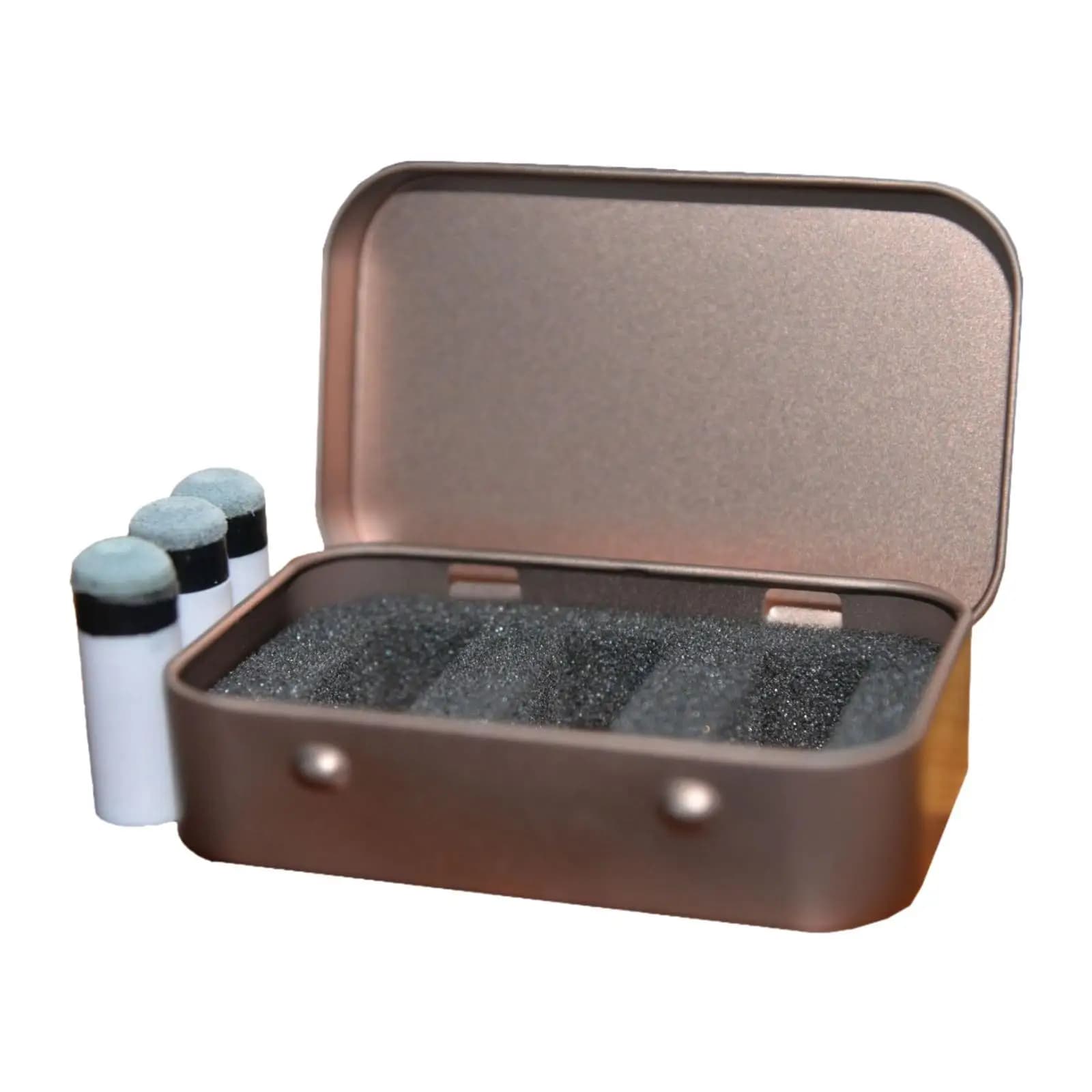 Scatola Porta Punte per Stecca da Biliardo con 3 Punte, Portatile, Facile da Usare, Essenziale, Premium, Robusta, Durevole, Accessori per Biliardo
