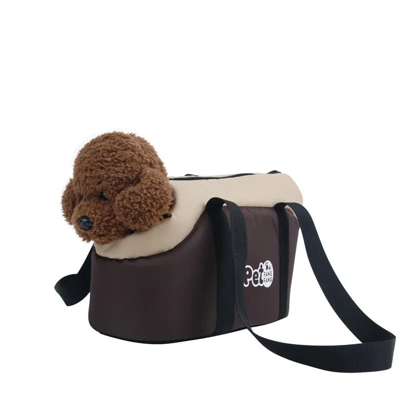 Borsa per animali domestici Borsa per trasporto interno in tessuto regolabile su lati morbidi per borsa per animali domestici traspirante da viaggio in uscita per gatti