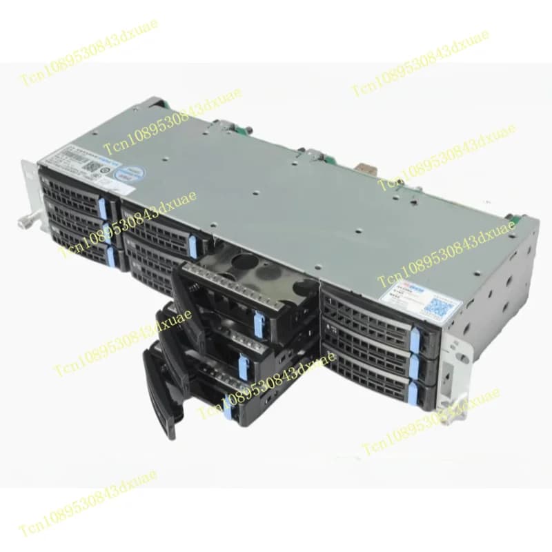 Chassis NAS Qunhui CDN a 12 Bay per dischi rigidi da 3,5 pollici, 6Gb, 12Gb Storage, Nero, Serie SAS Hot-Swap