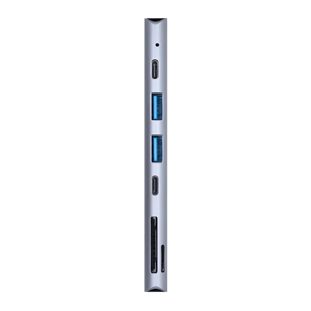 Hub USB Type-C Compatto con Gestione Cavi Intelligente, Connessione Facile, Accessori per Laptop 4K