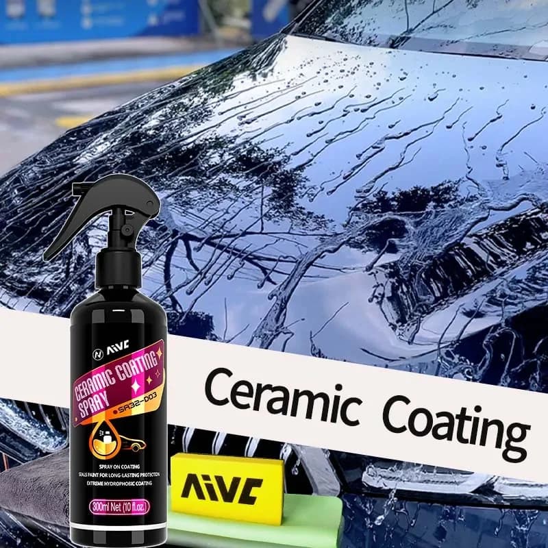 Ceramica Car Nano Coating Wax Polish Spray Auto Body Paint Care rivestimento in cristallo idrofobo protezione a lunga durata dettagli Auto