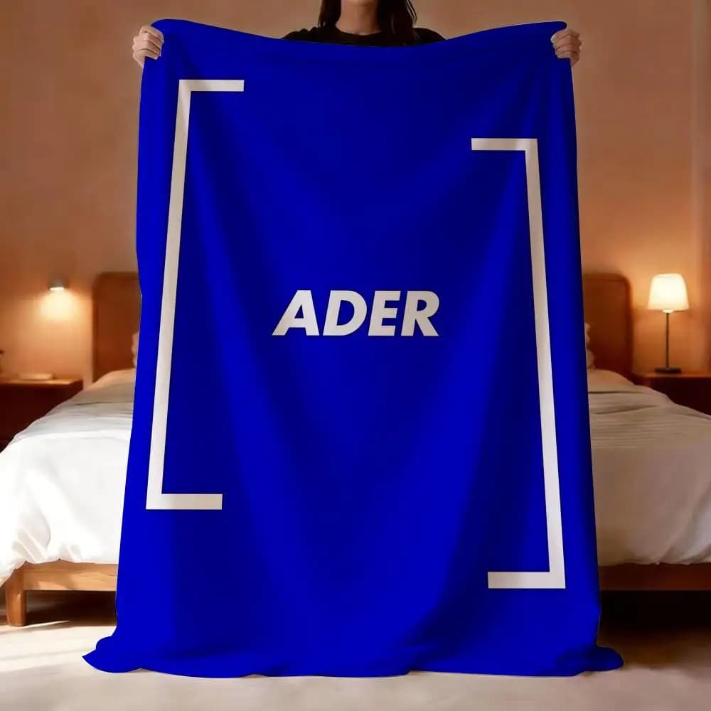 Brands A-Ader Error Throw Lightweight 240g Flannel Blanket Soft Skin-friendly for Summer Cooling