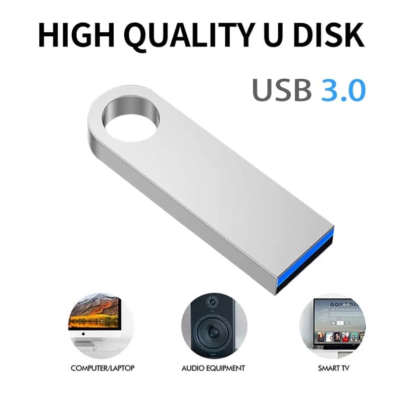 Chiavetta USB 3.0 Pendrive 8GB 16GB 32GB 64GB 128GB Metal Stick Disk 3.0 Pen Drive Chiavetta USB 128GB 64GB 32GB 16GB 8GB