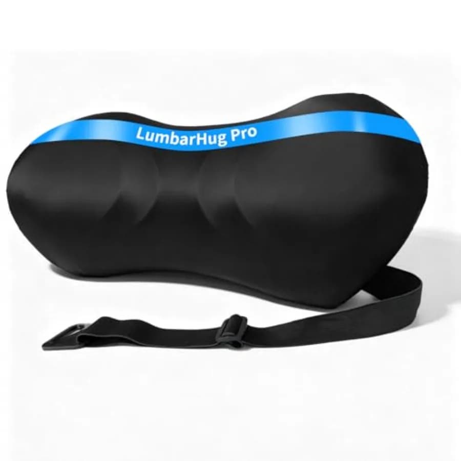 Lumbar Support Pillow for Office Chair - Lumbar Pillow for Car - Ergonomic Lumbar Support Pillow for Car Back Support Cushion