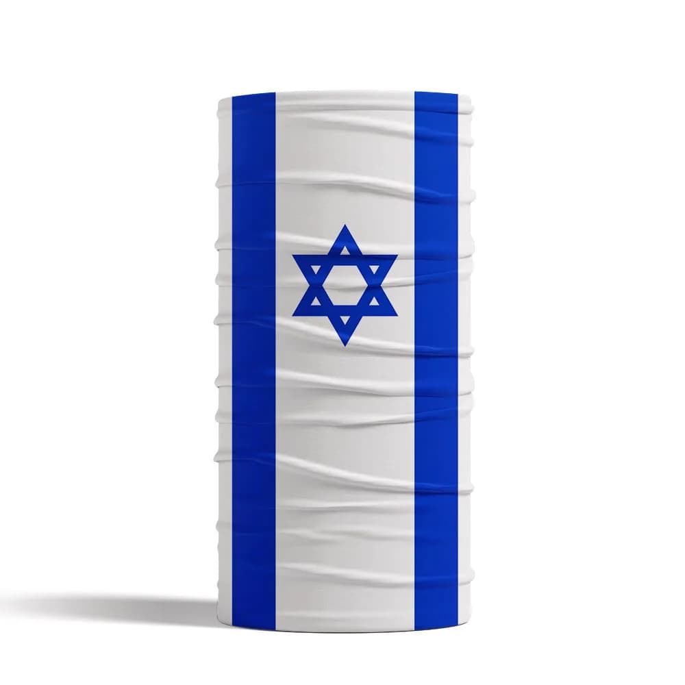 Israel Flag Face Bandana 20x50cm Outdoor Sports Neck Gaiter Multifunctional Headwear Hiking Cycling Scarf Face Cover Balaclava