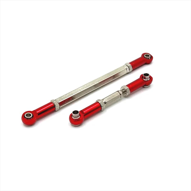 Aggiornamento del metallo, asse anteriore, collegamento dello sterzo per MN Model 1/12 MN82 LC79 MN78 RC ricambi auto