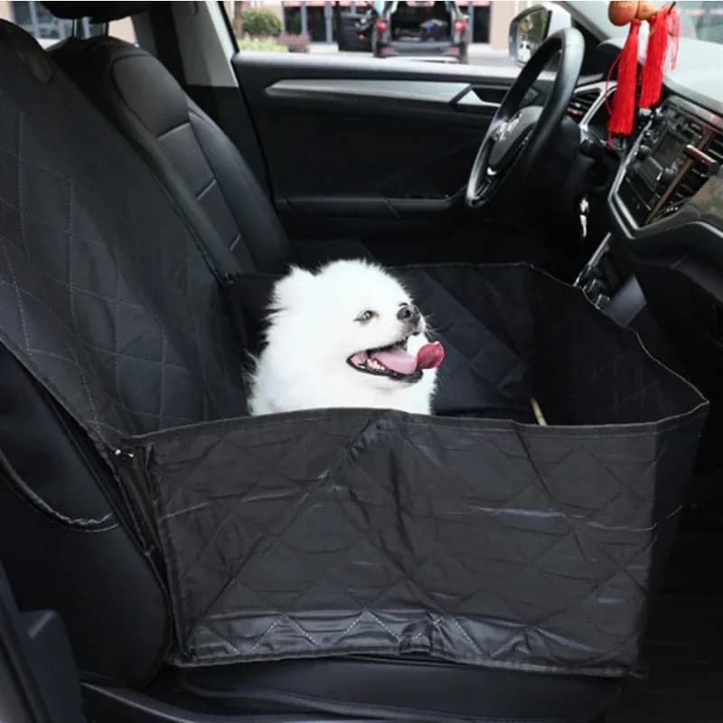 Coprisedile per auto per cani in tessuto Oxford 900D impermeabile Tappetino protettivo per sedile automatico per amaca da viaggio per animali domestici con tasca portaoggetti