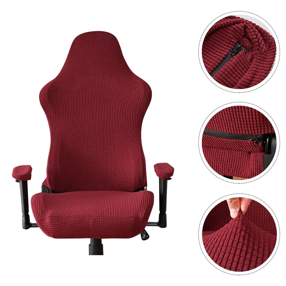 Coprisedia da Gaming Spesso Rosa, Accessori per Postazione da Gioco per Ufficio e Sala Computer