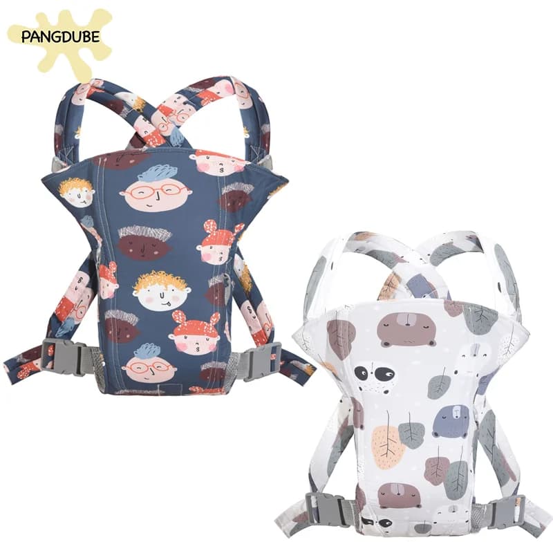 PANGDUBE Marsupio ergonomico Kangaroo Marsupio per neonato per uso esterno Comodo marsupio per neonati e bambini piccoli