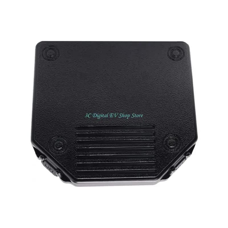 E74D Scatola per bobine uditive da 7 pollici con sistema etichette personalizzabile per custodia porta nastro per gestione