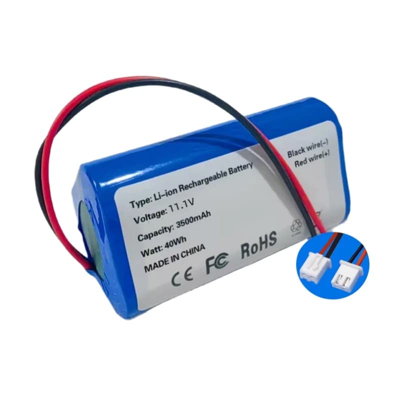 12,6V/11,1V 3500mAh 3S1P 12V Lithium Ion Battery - Suitable for CCTV cameras, band guns and backup power supplies