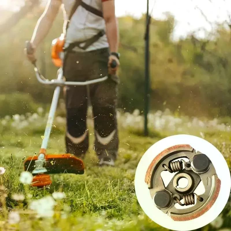 Frizione in metallo per tosaerba con tamburo e ingranaggi per decespugliatore 139GX35/40-5/140, ricambio premium resistente all'usura
