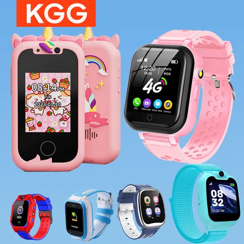 2G 4G Smart Watch for Kids Play Watch for Phone Mini Types of Watches For Sale For Kids Birthday Festival Gifts Boys Girls
