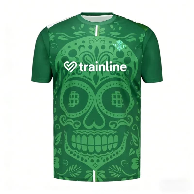 Costume da Surf, Abbigliamento da Spiaggia, Nuova Maglia da Calcio del Betis, T-Shirt Traspirante ad Asciugatura Rapida, Maglie Sportive da Allenamento per Uomo, Spiaggia