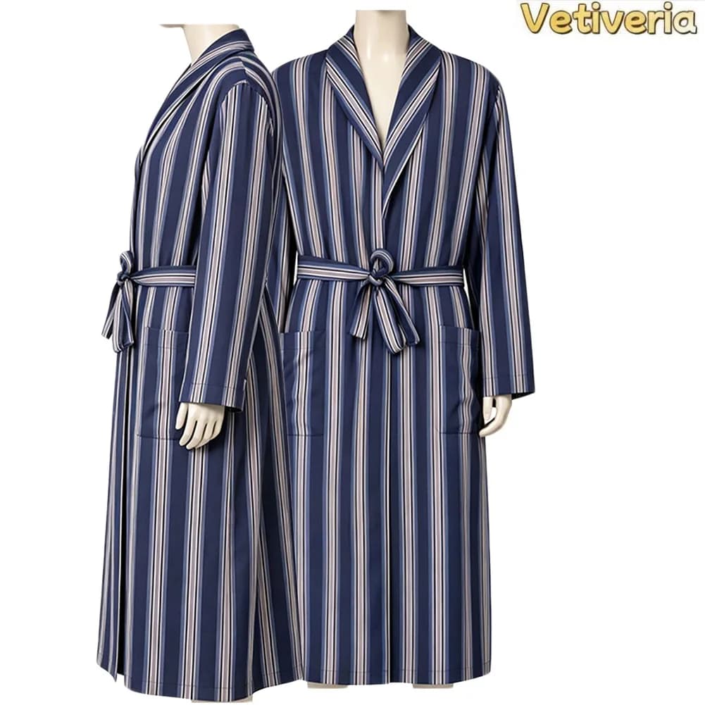 Disguise Thor Cosplay Bathrobe Costume Movie Roleplay Adult Fancy Pajamas Robe Belt Set Halloween Carnival Party Clothing Suits