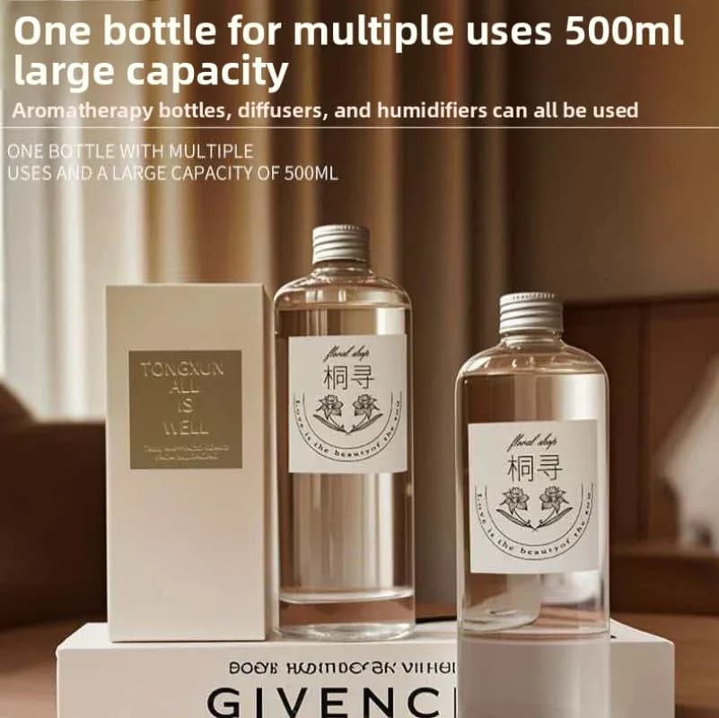 Olio Essenziale Aromaterapico Shangri-La/Ebony/Hilton/Lavanda da 500ml/200ml per Diffusore Aromatico, Olio Profumato Liquido