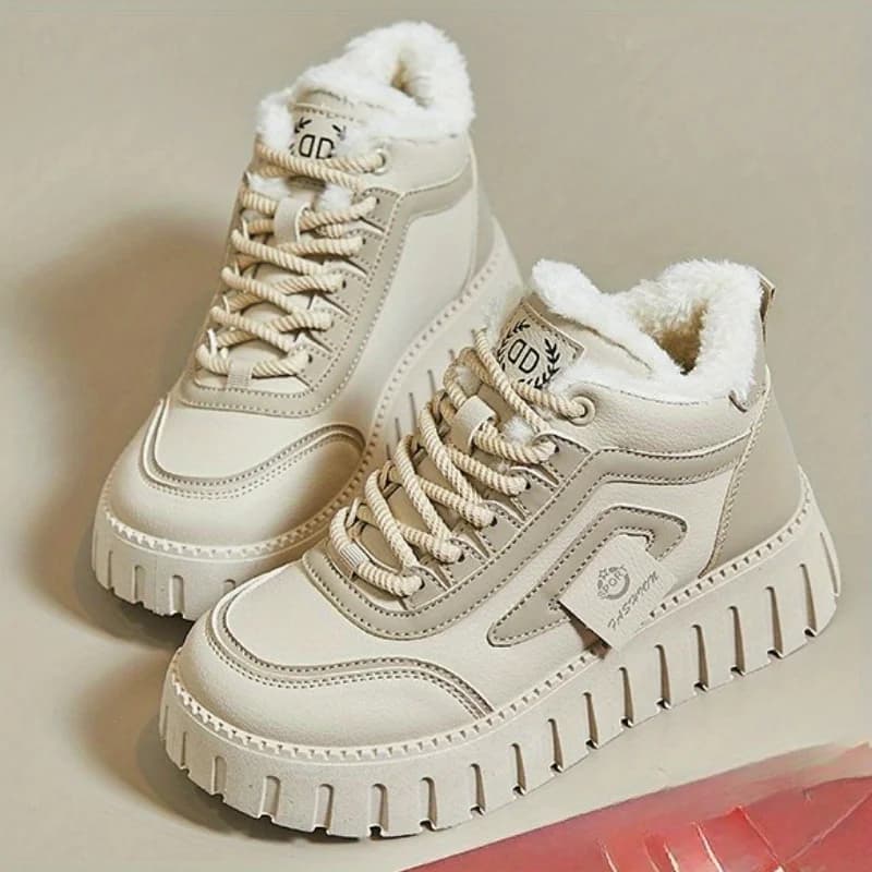 Nuovi Stivali Invernali da Donna 2026, Scarpe Alla Moda Versatili con Suola Spessa, Comode Calzature Casual da Donna