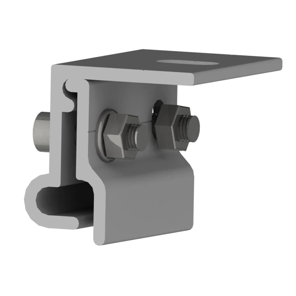 1pc Aluminum Alloy Standing Seam Clamp For Solar Panel Roof Mounting Photovoltaic System Fixing Bracket 18mm