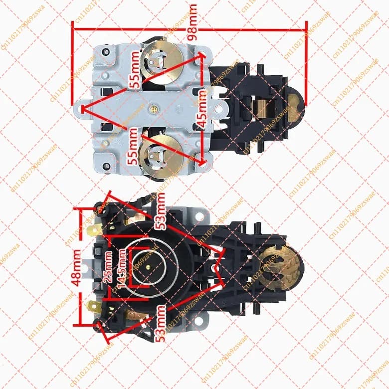Electric Kettle Temperature Controller Replacement for Midea | 5PCS Thermostat Switch Parts