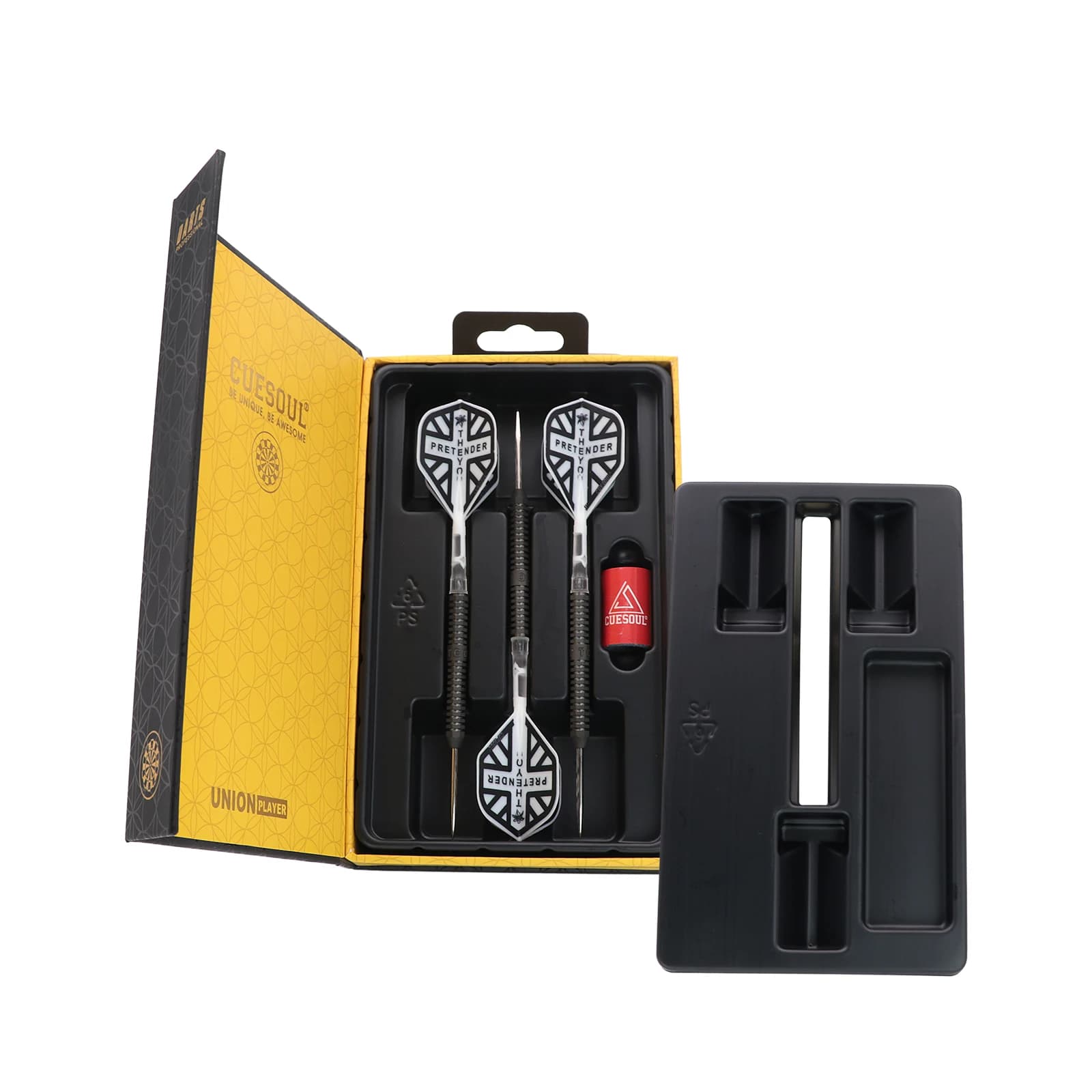 CUESOUL Travis Cullen 90% barili di freccette con punta in acciaio al tungsteno, pittura ad olio Finished-21g