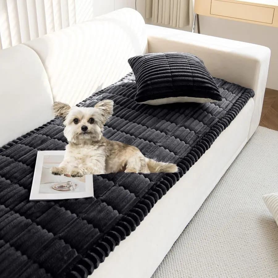 Cover for Dogs, 3D Cover for Soft and Anti-slip Rows, Sofa and Furniture Protection