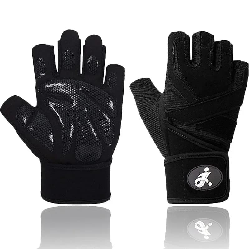 1 pair of sports gloves for weight lifting exercise exercise fitness weight lifting gloves for women Bodybuilding Palm Protection