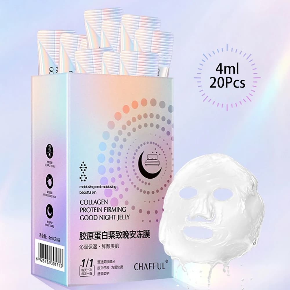 Reinforcement to collagen Goodnight Freezing mask face mask for sleeping without washing Hydrating Enhances skin Mask for dry and rough face Skin Care
