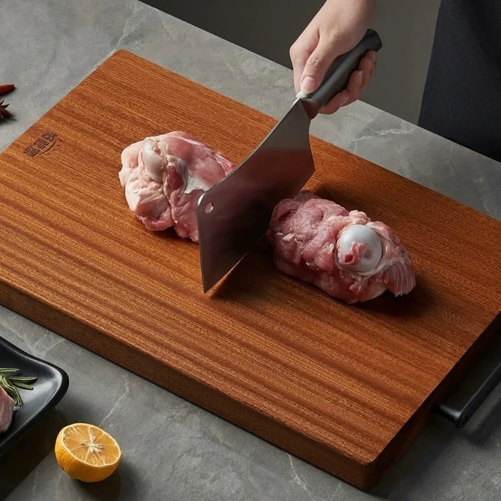 Double Sided Antibacterial Wood Cutting, Anti-Slip, Anti-Muff, Without Paint, in Solid Wood