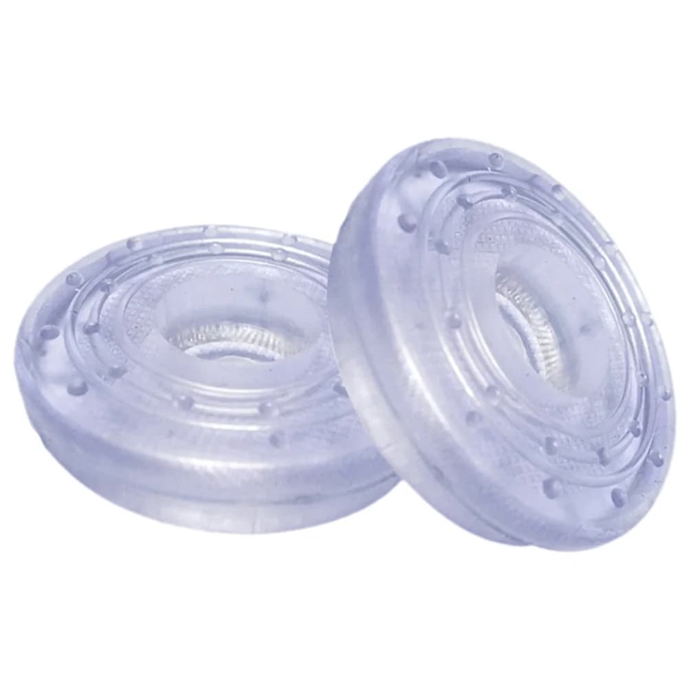 2 pieces transparent anti slip pad door pull up bar stopper rubber cover accessories for sports equipment door for body building fitness