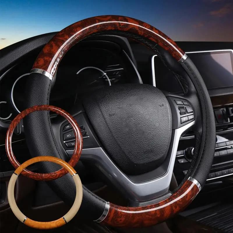 38 cm Car Seat Cover for Men Woman Covering with wood vein print Anti-slip car accessories